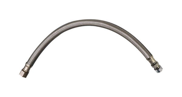 Plumb Pak 3/8 in. Compression in. X 3/8 in. D Delta Style 12 in. Stainless Steel Faucet Supply Line