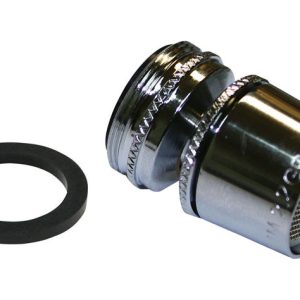 Plumb Pak Dual Thread 15/16 in. x 55/64 in. Chrome Plated Swivel Aerator