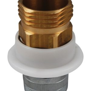 Plumb Pak Quick Connect Brass 3/4 in. D Hose Adapter 1 pk