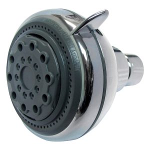Plumb Pak Polished Chrome Plastic 5 settings Showerhead 2 gpm