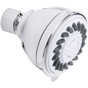 Keeney Stylewise Polished Chrome Plastic 3 settings Showerhead 1.8 gpm