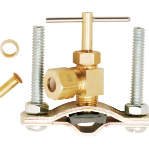 Plumb Pak 1/4 in. Brass Saddle Valve