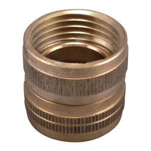 Plumb Pak Brass 3/4 in. D X 3/4 in. D Swivel Hose Adapter 1 pk