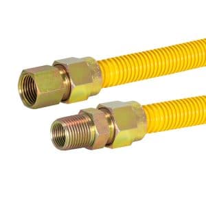 Eastman ProCoat 1/2 in. FIP X 1/2 in. D MIP 48 in. Stainless Steel Gas Connector