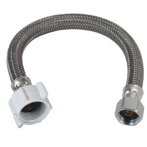 BrassCraft Plumb Shop 1/2 in. Ballcock X 7/8 in. D Ballcock 12 in. PVC Toilet Supply Line