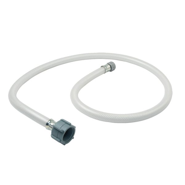 BrassCraft Plumb Shop 1/2 in. FIP X 3/8 in. D Compression 9 in. PVC Faucet Supply Line
