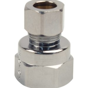 BrassCraft 1/2 in. FIP X 3/8 in. D Compression Brass Adapter