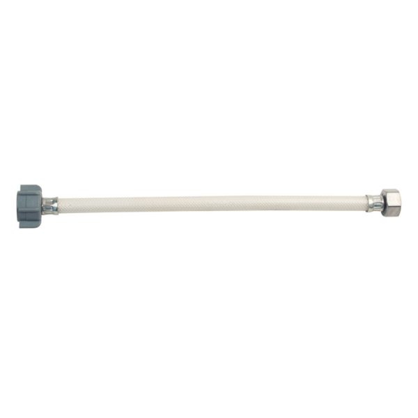BrassCraft Speedi Plumb Plus 1/2 in. FIP X 1/2 in. D FIP 12 in. Vinyl Faucet Supply Line