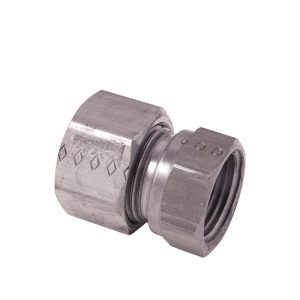BrassCraft 3/8 in. Tube X 1/2 in. D Female Compression Brass Compression Adapter