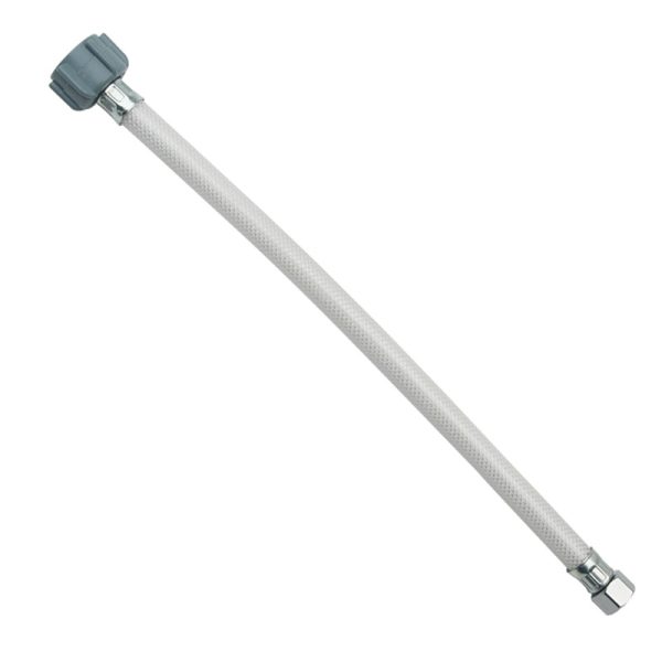 BrassCraft Speedi Plumb Plus 3/8 in. Compression X 3/8 in. D FIP 12 in. Vinyl Faucet Supply Line