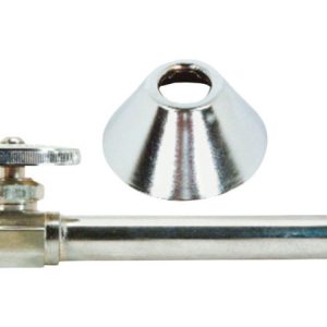 BrassCraft Universal Extension Tube with Bell Escutcheon