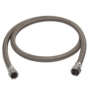 BrassCraft Speedi Plumb 1/2 in. Compression X 1/2 in. D FIP 48 ft. Brass Dishwasher Supply Line