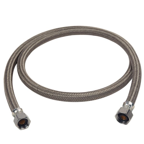 BrassCraft Speedi Plumb 1/2 in. Compression X 1/2 in. D FIP 48 ft. Brass Dishwasher Supply Line