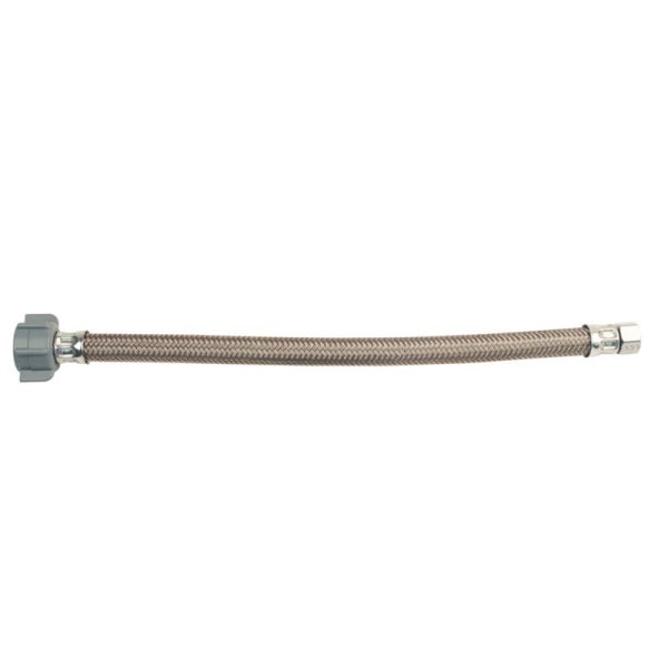 BrassCraft 3/8 in. Compression X 1/2 in. D FIP 12 in. Polymer Faucet Supply Line