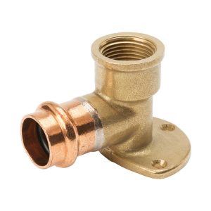 Nibco Press System 1/2 in. Press X 1/2 in. D FIP Copper 90 Degree Elbow Drop 1 pk