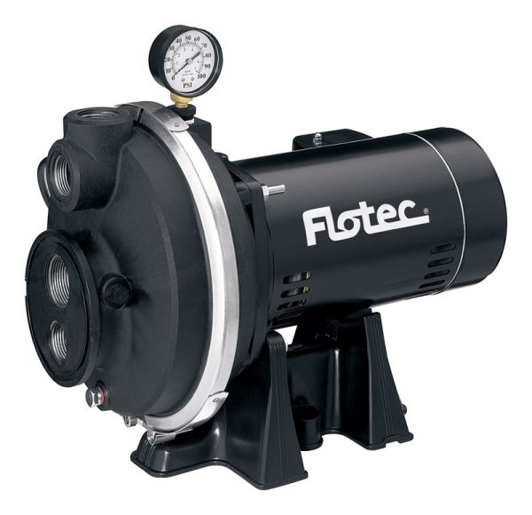 Flotec 1/2 HP 540 gph Thermoplastic Convertible Jet Well Pump ...