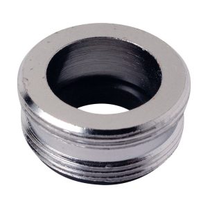 BrassCraft Male Thread 13/16 in.-27 x Male 55/64 in.-27 Chrome Aerator Adapter