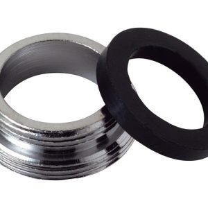 BrassCraft Male Thread 13/16 in. - 27 Male x 15/16 in. -27 Male Chrome Aerator Adapter