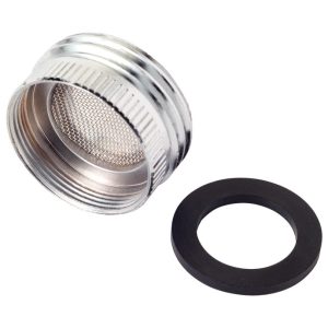 BrassCraft Dual Thread 15/16 in. F x 3/4 in. M Chrome Aerator Adapter