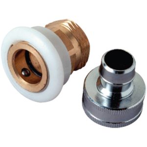 BrassCraft Dual Thread 3/4 in. x 3/4 in. Chrome Plated Aerator Adapter