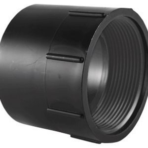 Charlotte Pipe 4 in. Hub X 4 in. D FPT ABS Adapter