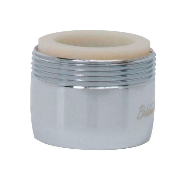 BrassCraft WaterSense Dual Thread 15/16 in.- 27M x 55/64 in.-27F Chrome Aerator Adapter