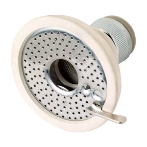 BrassCraft Dual Thread 15/16 in.-27M x 55/64 in.-27F Chrome Slotless Aerator Adapter