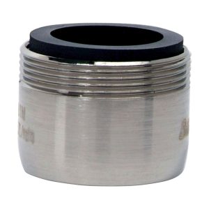 BrassCraft Dual Thread 15/16 in.- 27M x 55/64 in.-27F Brushed Nickel Faucet Aerator