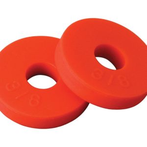BrassCraft 3/8 in. D Rubber Flat Bibb Washer 2 pk