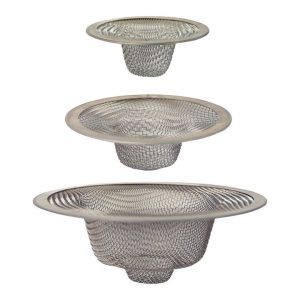 BrassCraft Assorted in. Chrome Stainless Steel Sink Strainer