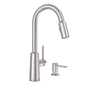 Moen Nori One Handle Stainless Steel Pull-Down Kitchen Faucet