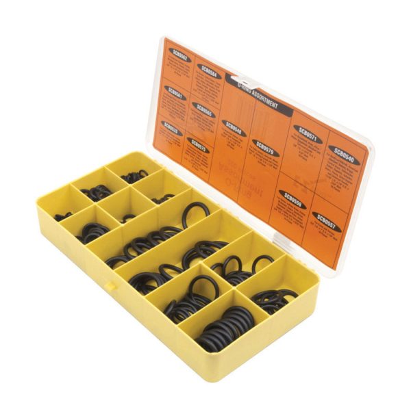 BrassCraft Assorted in. D Rubber O-Ring Kit 200 pk