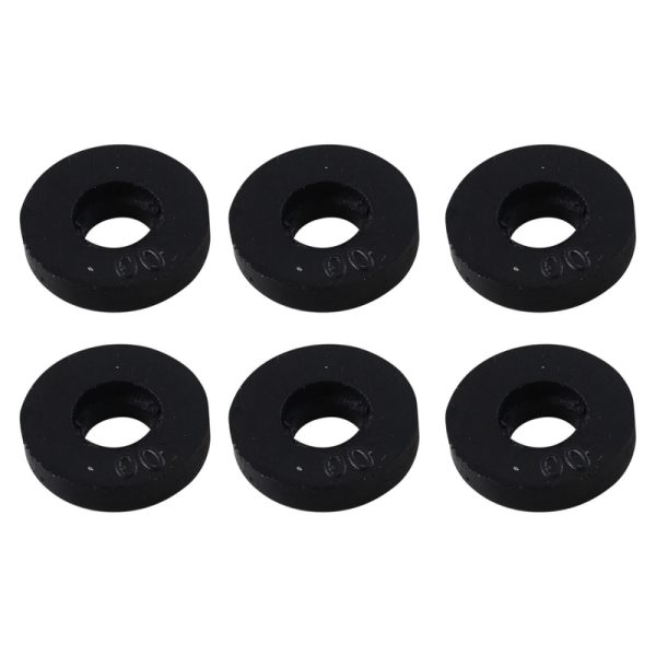 LDR 1/4S in. D Rubber Flat Bibb Washer 6 pk