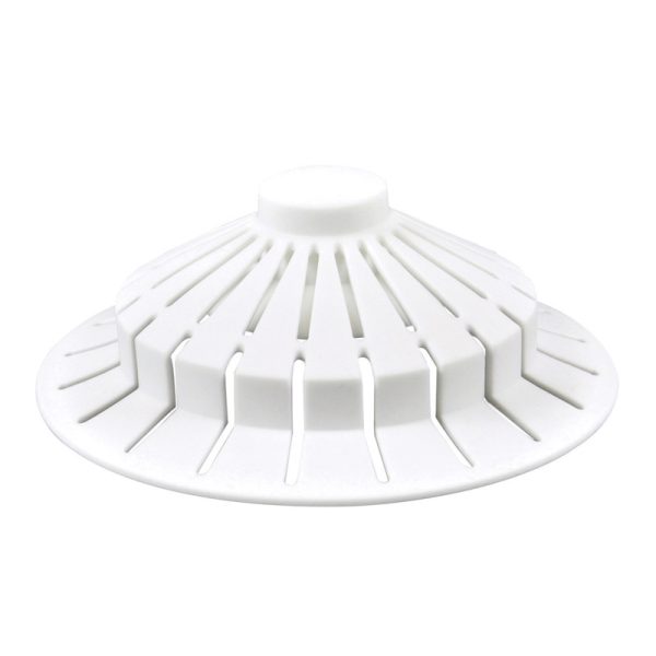 Danco 5-1/2 in. White Plastic Bathtub Hair Catcher