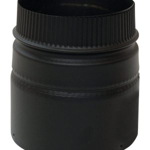 Selkirk 6 in. D Stainless Steel Stove Pipe Adapter