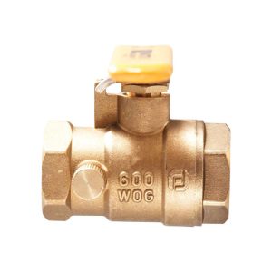 Watts 3/4 in. Brass Sweat Ball Valve with Drain Full Port