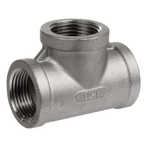 Smith-Cooper 1-1/4 in. FPT X 1-1/4 in. D FPT Stainless Steel Tee