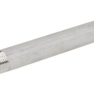 Smith-Cooper 1-1/2 in. MPT Stainless Steel Close Nipple