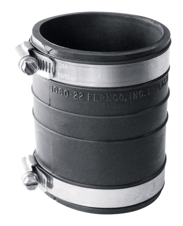Fernco Schedule 40 2 in. Socket X 2 in. D Socket PVC Flexible Coupling