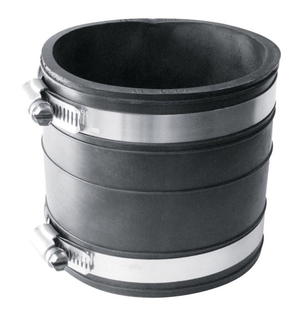 Fernco Schedule 40 3 in. Socket X 3 in. D Socket PVC Flexible Coupling