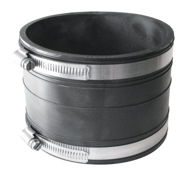 Fernco Schedule 40 4 in. Socket X 4 in. D Socket PVC Flexible Coupling
