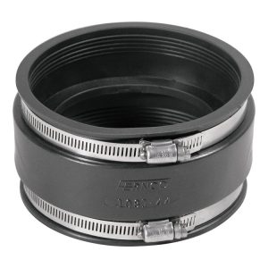 Fernco Schedule 40 4 in. Hub X 4 in. D PVC Flexible Coupling