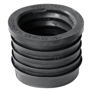 Fernco Schedule 40 2 in. Compression X 2 in. D Hub PVC Donut Fitting 1 pk