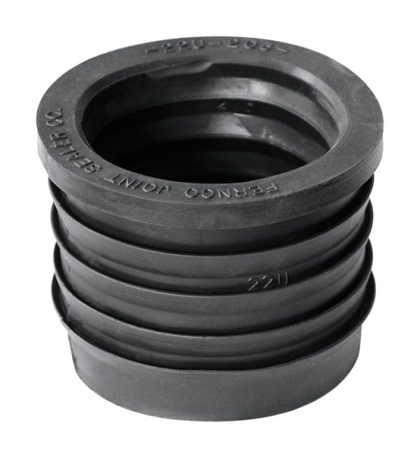 Fernco Schedule 40 2 in. Compression X 2 in. D Hub PVC Donut Fitting 1 pk