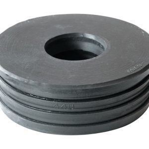 Fernco Schedule 40 4 in. Compression each X 1-1/2 in. D Compression PVC Donut Fitting