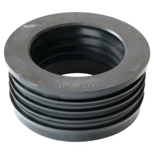 Fernco Schedule 40 4 in. Compression each X 3 in. D Compression PVC Donut Fitting