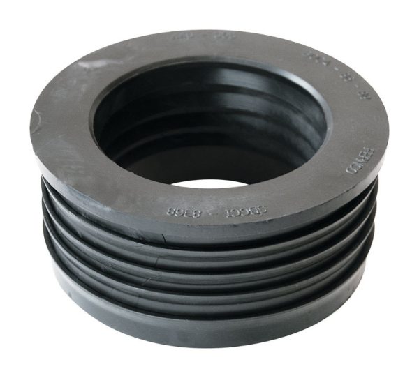 Fernco Schedule 40 4 in. Compression each X 3 in. D Compression PVC Donut Fitting