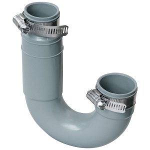 Fernco Schedule 40 1-1/2 in. Hub each X 1-1/4 in. D Hub PVC Drain Trap 1 pk