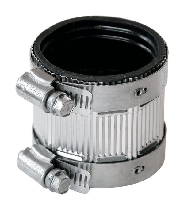 Fernco Schedule 40 1-1/2 in. 1-1/2 in. D PVC No Hub Coupling