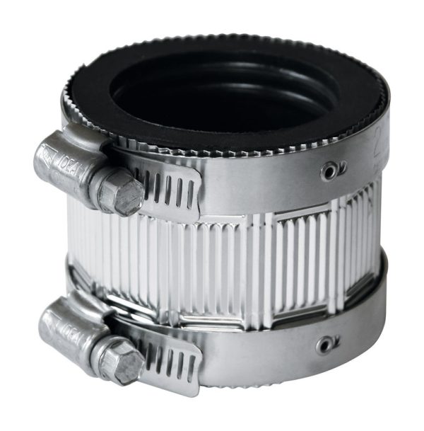 Fernco Schedule 40 2 in. 1-1/2 in. D PVC No Hub Coupling